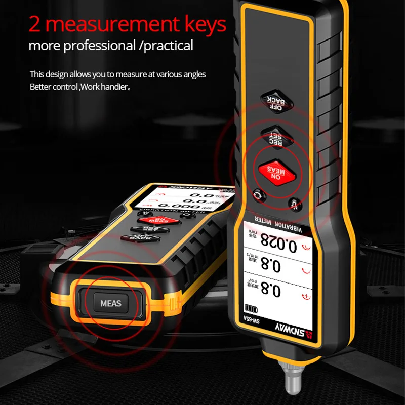 The SNDWAY SW-65A vibration meter for sale in Sri Lanka, an essential tool for predictive machinery maintenance