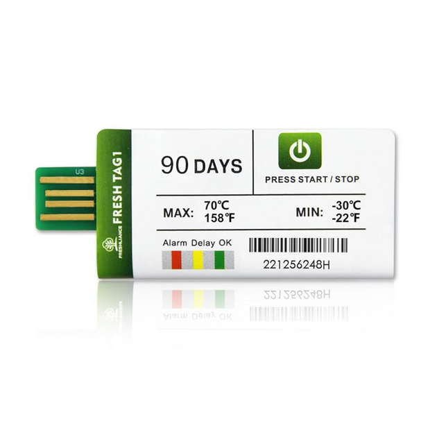 FRESHLIANCE FRESHTAG1 One-Time Use Temperature Data Logger
