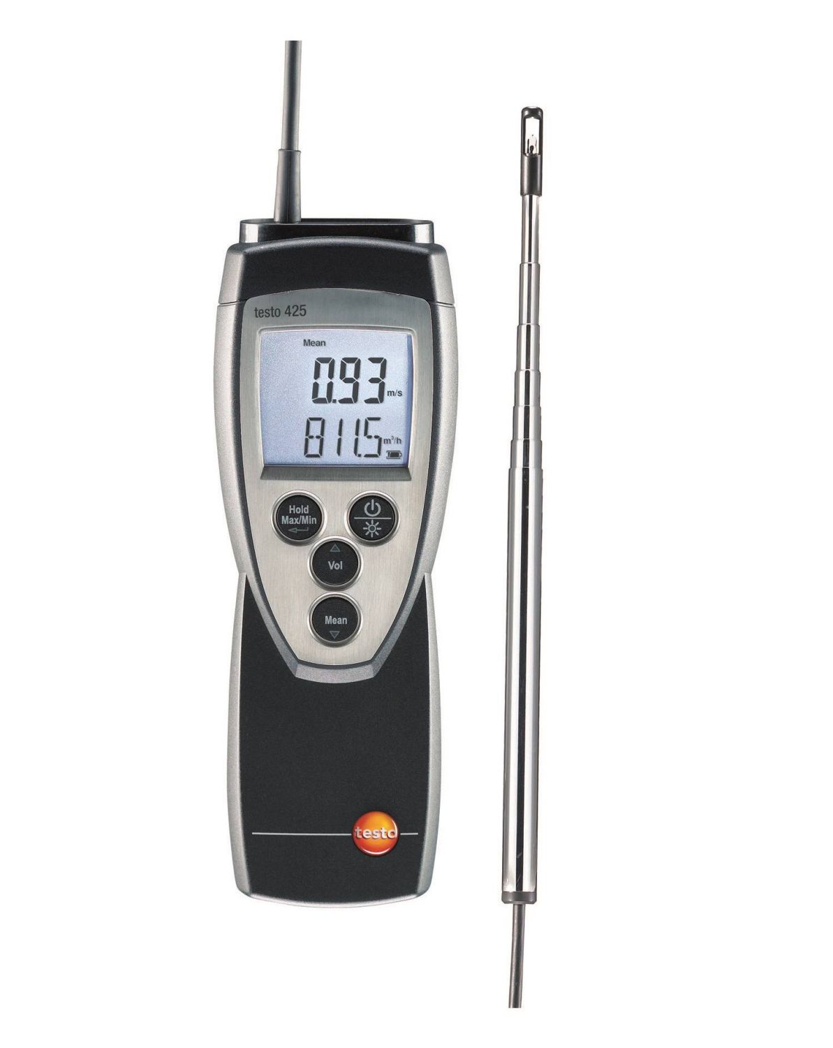 TESTO 425 Digital Hot Wire Anemometer With App Connection