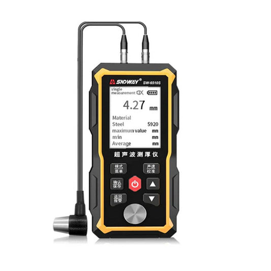 Advanced SNDWAY SW-6510S Ultrasonic Thickness Gauge for Accurate Metal Thickness Measurement
