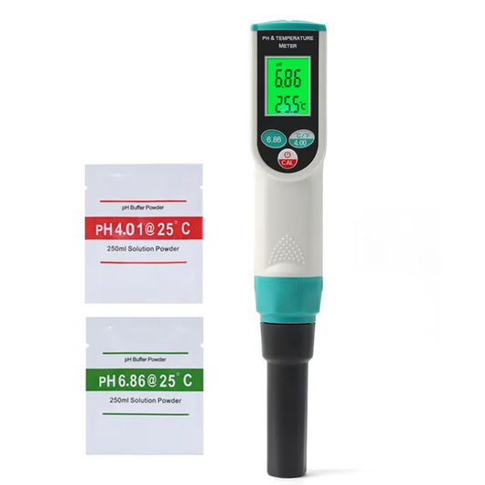 High Accuracy Soil pH Meter 0.00~14.00pH Digital Temp Acidity Soil Tester Sensor Analyzer for Outdoor Planting Garden Farmland