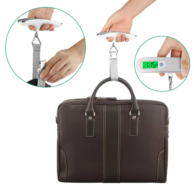 Portable LCD Digital Hanging Scale Luggage Suitcase Baggage Weight Travel Scales with Belt for Electronic Weight Tool 50kg/110lb