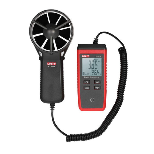 UT363S High-Accuracy Digital Anemometer for Industry Professionals - Essential Wind Speed & Temperature Measurement Tool