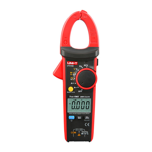 UNI-T UT216C True RMS Digital Clamp Meter Frequency Capacitance Temperature NCV Tester