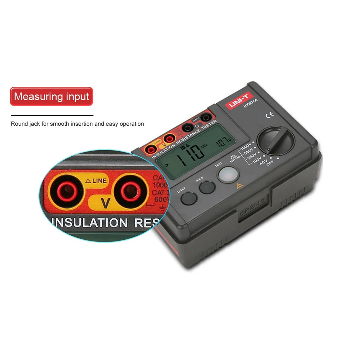 UNI-T UT501A Insulation Resistance Tester Megohmmeter Rs.22,500 ...