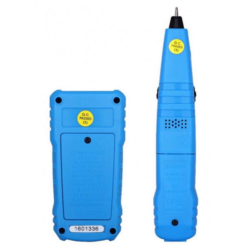 Back side view of the BSIDE FWT11 multifunctional line finder and receiver unit.