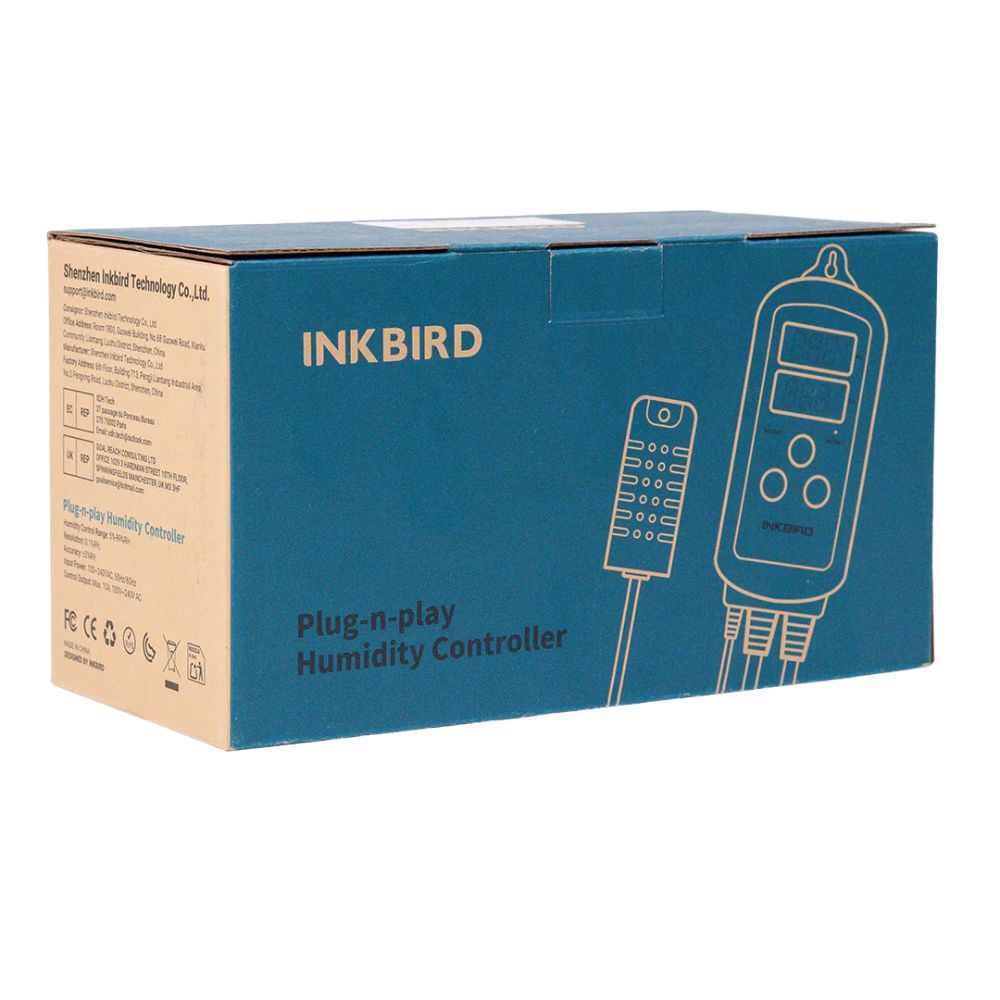 INKBIRD IHC-200-WIFI digital humidity controller official retail packaging box — available at best price in Sri Lanka with island-wide delivery from nanozone.lk