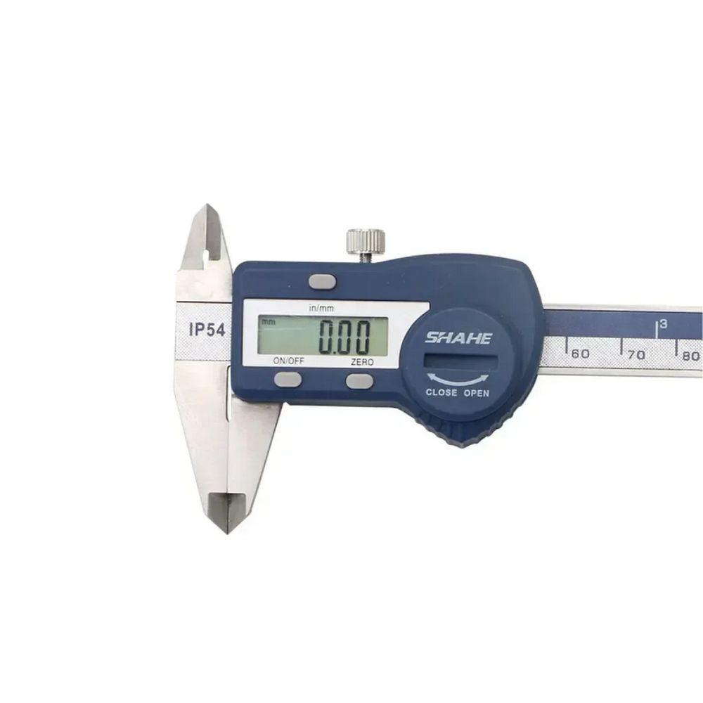 SHAHE 5110-150 IP54 waterproof stainless steel digital caliper 150mm front view
