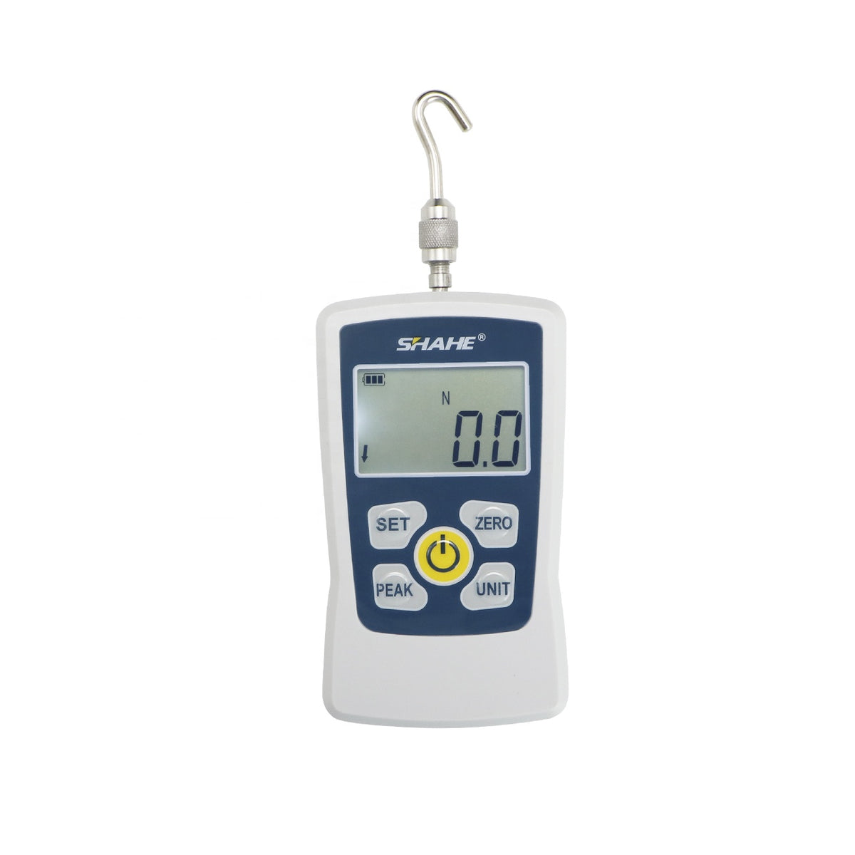 SHAHE AMF-500 500N digital push-pull force gauge front view