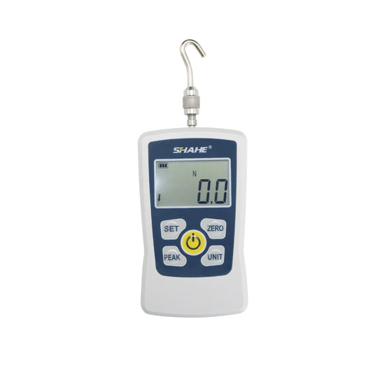 SHAHE AMF-500 500N digital push-pull force gauge front view