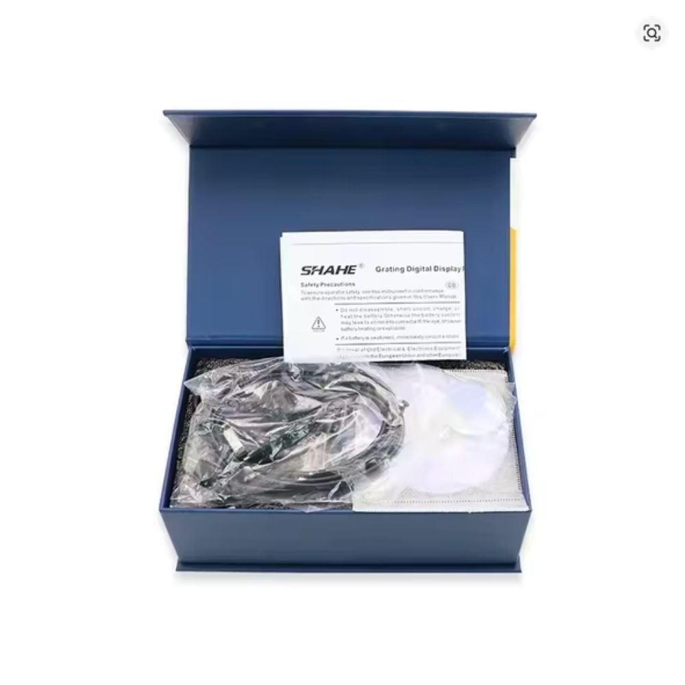 SHAHE GS5337 digital surface profile gauge 0-6.5mm full set arranged inside the box