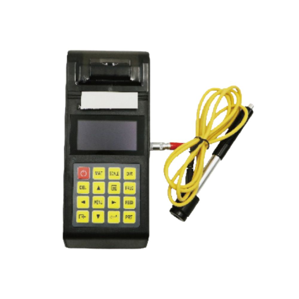 Front view of SHAHE SL-160 high-performance touchscreen Leeb hardness tester – professional portable metal hardness meter for turbines, pressure vessels and shafts.