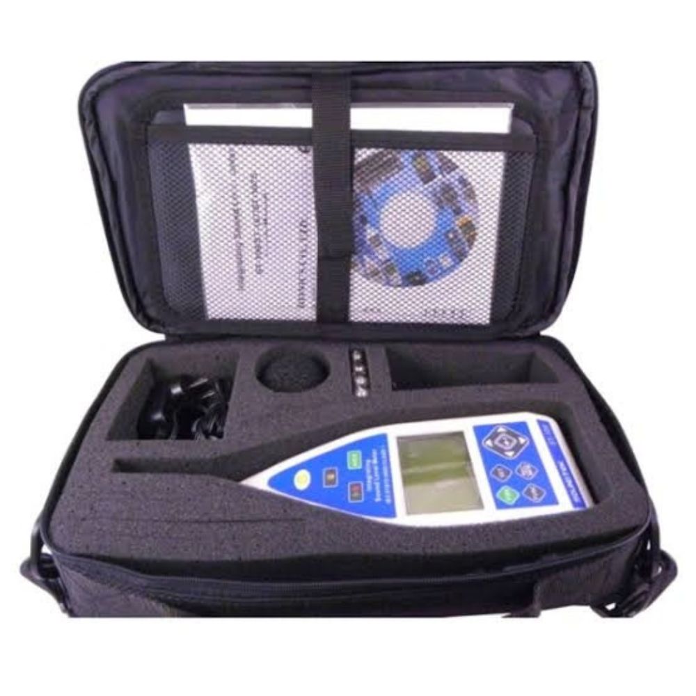 SOUNDTEK ST-109R Class 1 integrating sound level meter with data logger, full set with accessories