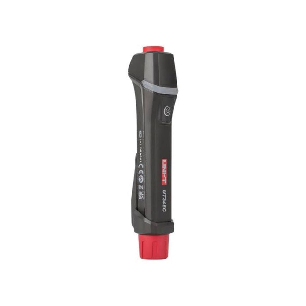 UNI-T UT345C LPG tank level checker side view showing pen-like ultrasonic probe design