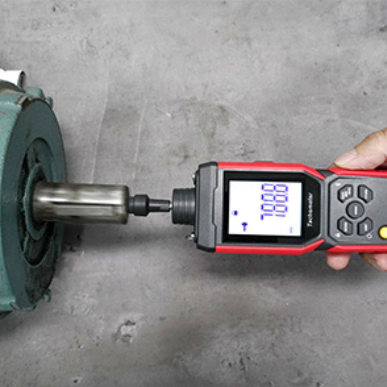 UNI-T UT372D Digital Tachometer RPM Meter Contact Mode: Measuring Electric Motor Fan Blade Pulley Shaft RPM Precision Industrial Handheld Tester.