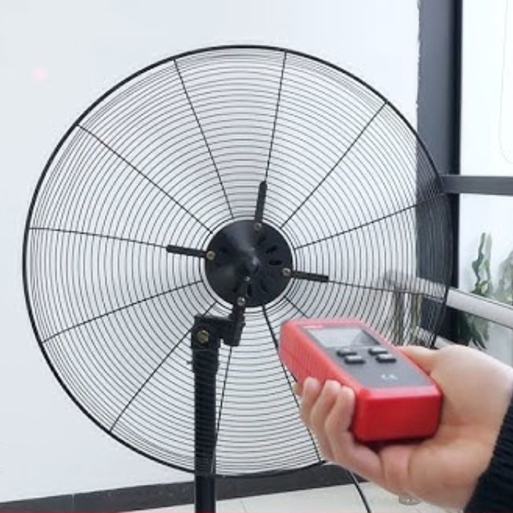 UNI-T UT373 Mini Digital Tachometer Testing Industrial Fan RPM Speed - Non-Contact Laser RPM Meter for Fans Blowers Ventilation Maintenance.