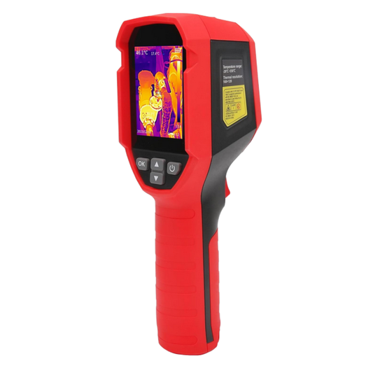 uni-t uti160s thermal imaging device on a white background